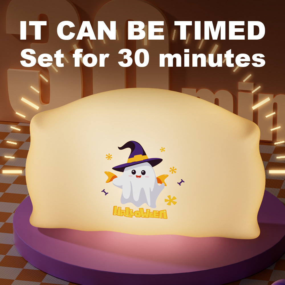 Bedside-use Halloween Doll Table Lamp