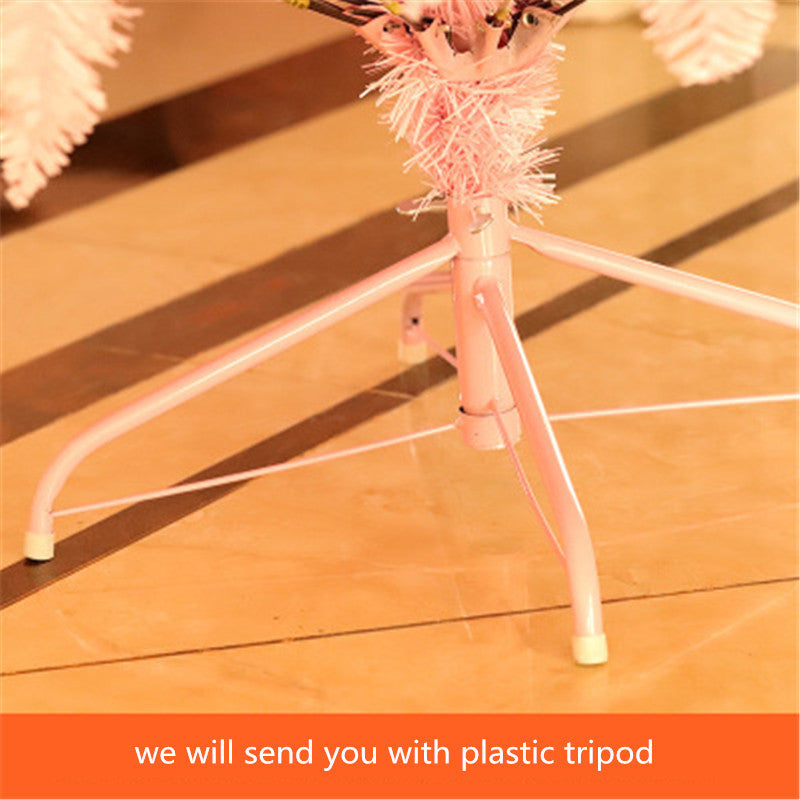 Pink pointed gradient christmas tree