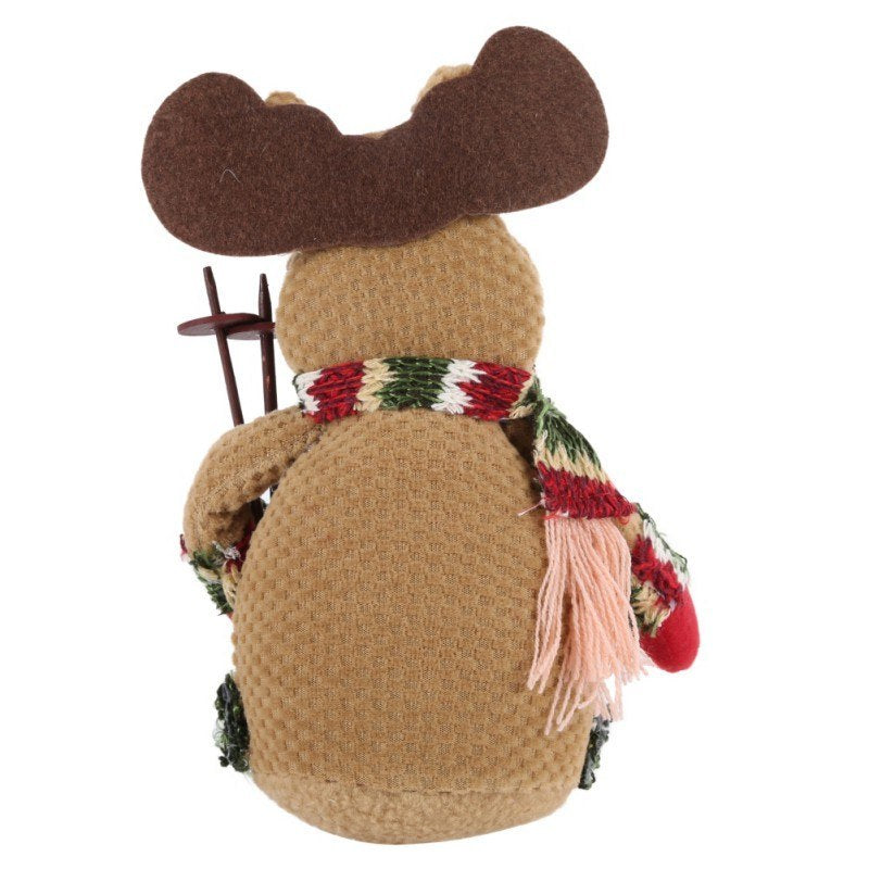 Christmas Elk Santa Claus Snowman