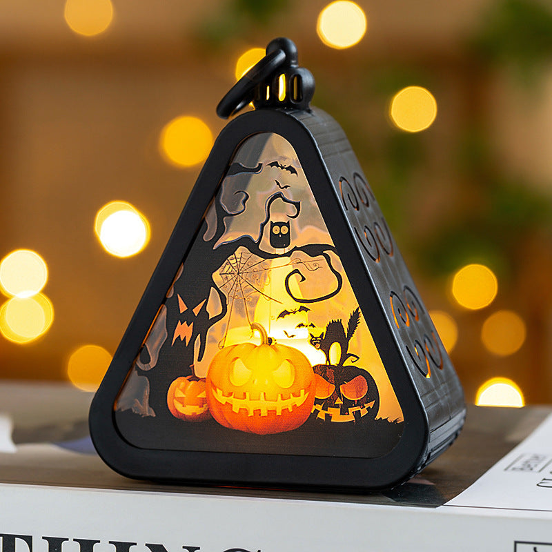 Halloween Decorations Portable Pumpkin Lamp