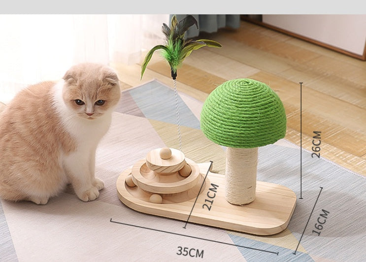 Scratcher Double Sisal Balls Cat Accessories