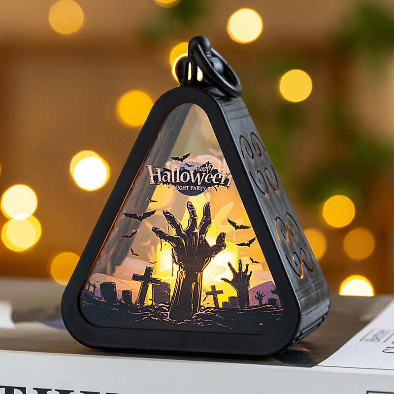 Halloween Decorations Portable Pumpkin Lamp