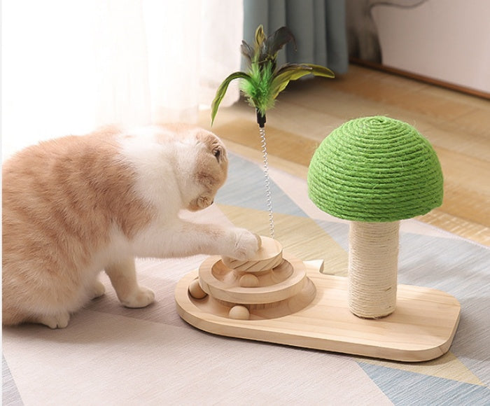 Scratcher Double Sisal Balls Cat Accessories