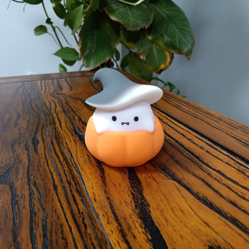 Ghost Pumpkin Small Night Lamp