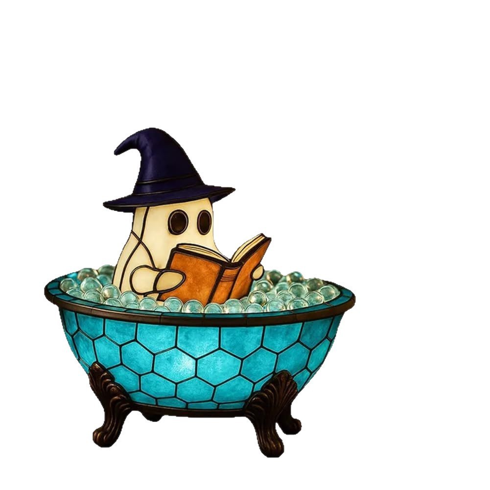 HalloweenGhost Bubble Bath Lamp - FREE SHIPPING