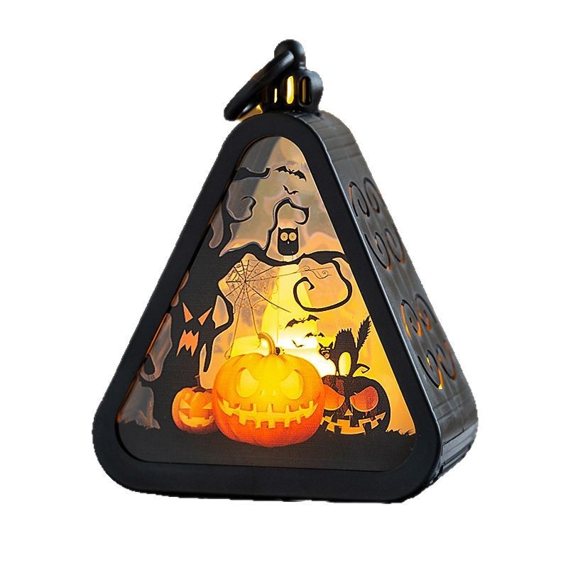 Halloween Decorations Portable Pumpkin Lamp