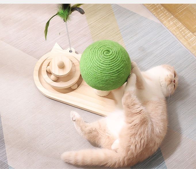 Scratcher Double Sisal Balls Cat Accessories