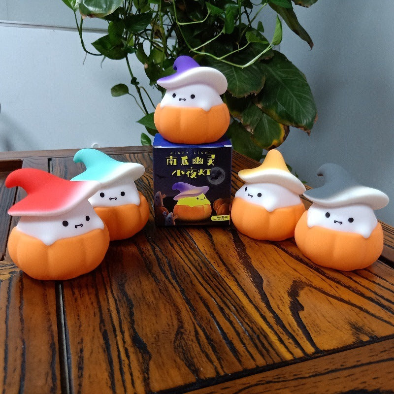 Ghost Pumpkin Small Night Lamp