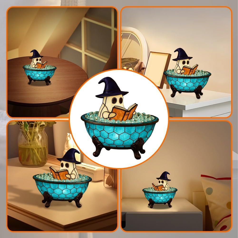 HalloweenGhost Bubble Bath Lamp - FREE SHIPPING