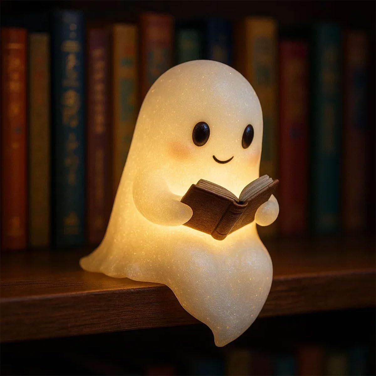 Halloween Lovely Ghost Lamp Warm Light