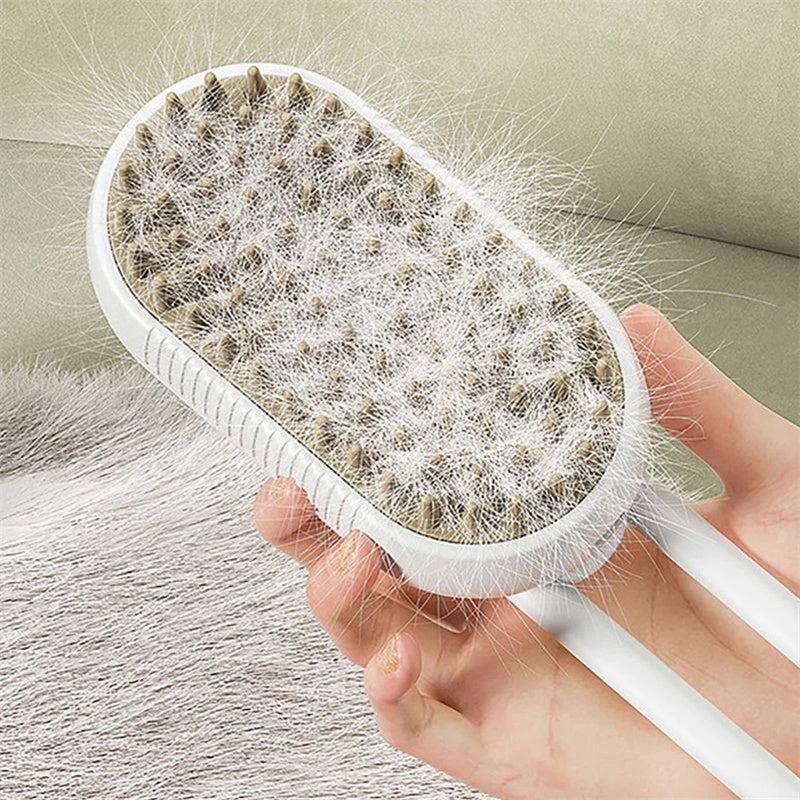 Pet Brush 3 In 1 Electric Spray